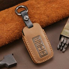Premium Leather Remote Key Fob Case For Lexus Nx Rx 250 Gs Is Rc300 Cover Shell