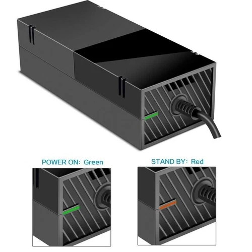 For Microsoft Xbox One Console AC Adapter Brick Charger Power Supply Cord Cable - Picture 5 of 9