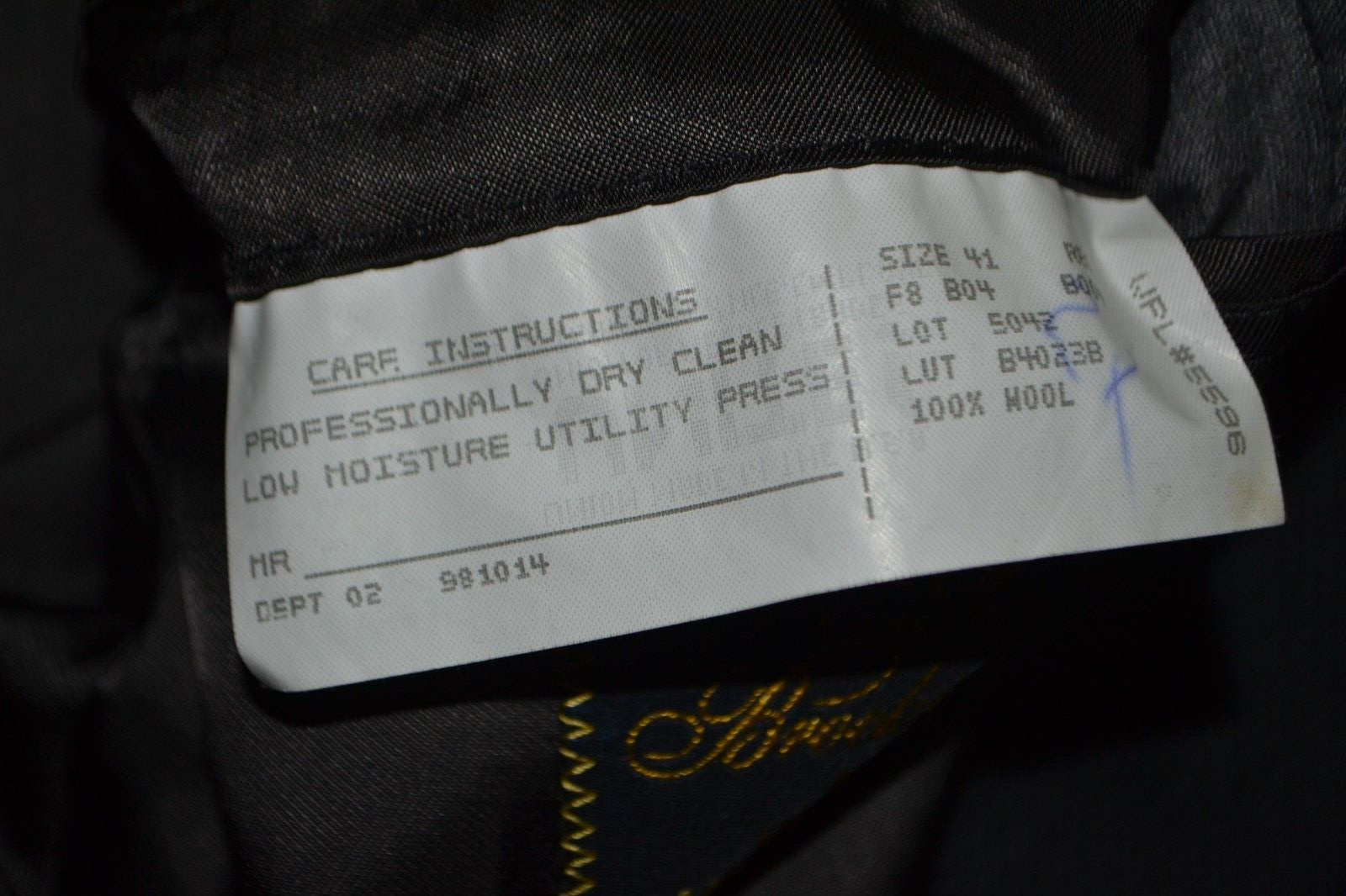 Brooks Brothers Men Makers Brooksease 2 Front Button Suit Sz 41R Wst 36x30 thumbnail 12