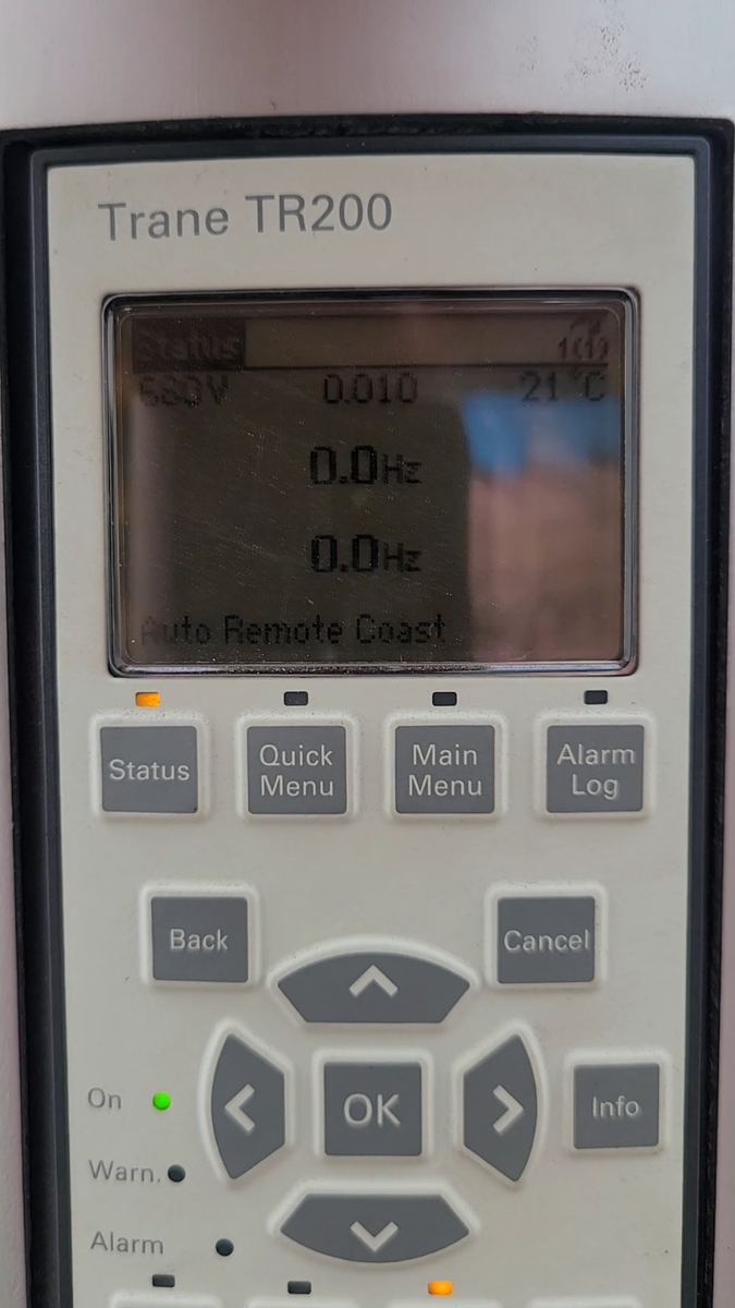 Trane VFD AFD Variable Frequency Drives for Chiller, 300HP