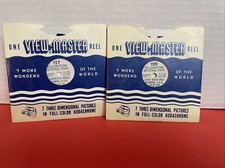 127 129 Yellowstone National Park Wyoming Geysers Pools View-master Reel