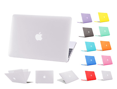  Gummiert matte Hard Case f. Apple Macbook Schutz Hülle Cover Schale Tasche Etui