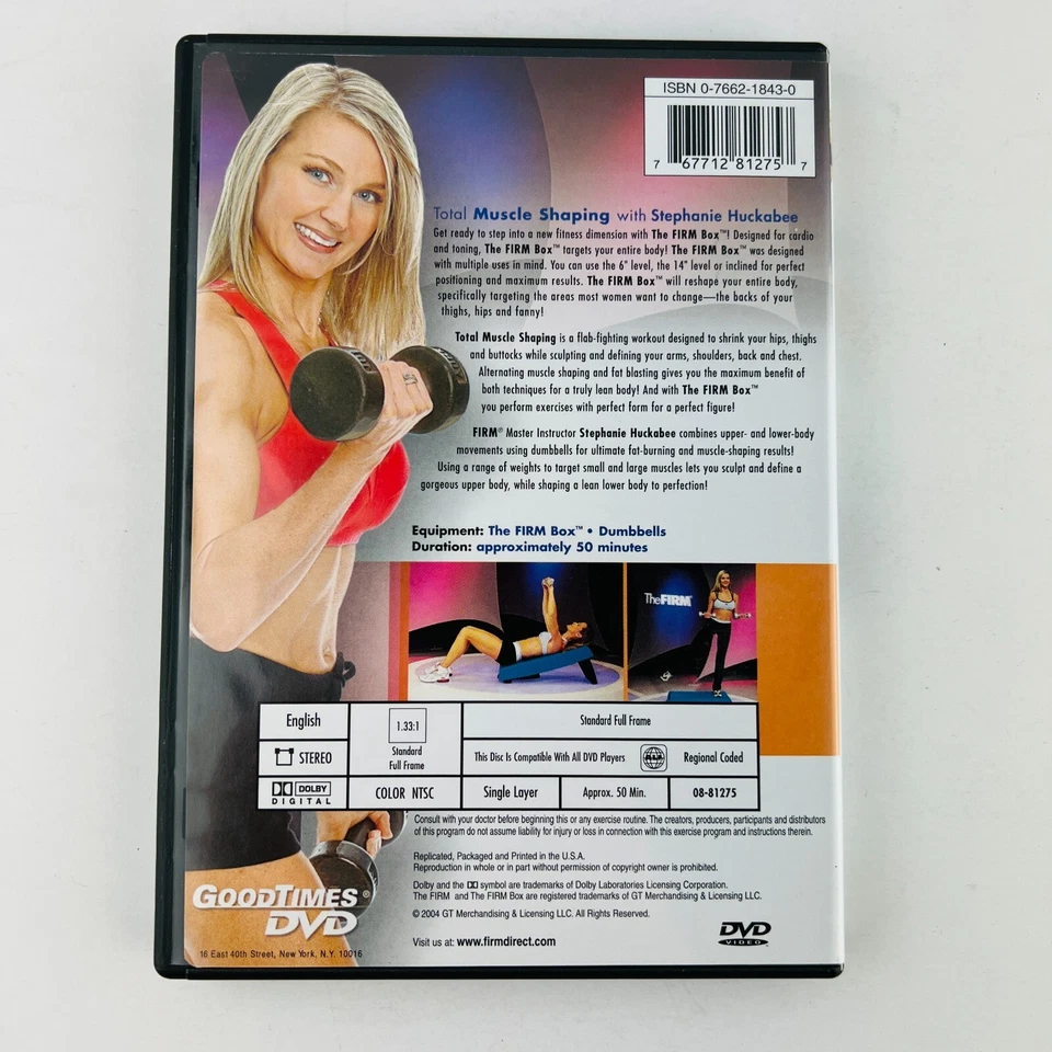 The Firm Body Sculpting System: Muscle Shaping & Body Sculpting Complete DVD Set - Image 4 of 4