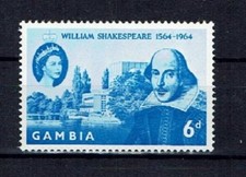 Gambia MiNr 187 Shakespeare postfrisch **