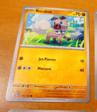 POKEMON EVOLUTIONS A PALDEA CARD CARTE ROCABOT 116/193 PAL FR VF MINT NEUF