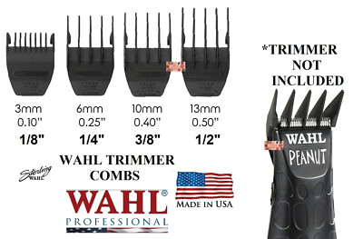 Wahl BARBER,HAIRSTYLIST CUTTING GUIDE COMB SET for PEANUT BERET NEO ECHO Trimmer