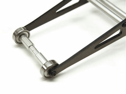 STRC Alum Wheelie Bar Kit w/ Dual or Single Wheel Option for Traxxas Slash 2WD - Picture 3 of 4