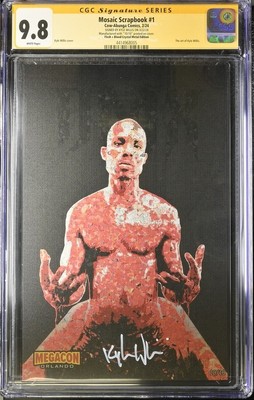 Mosaic ScrapBook #1 Flesh & Blood DMX Crystal Metal 10/10 MegaCon CGC SS 9.8