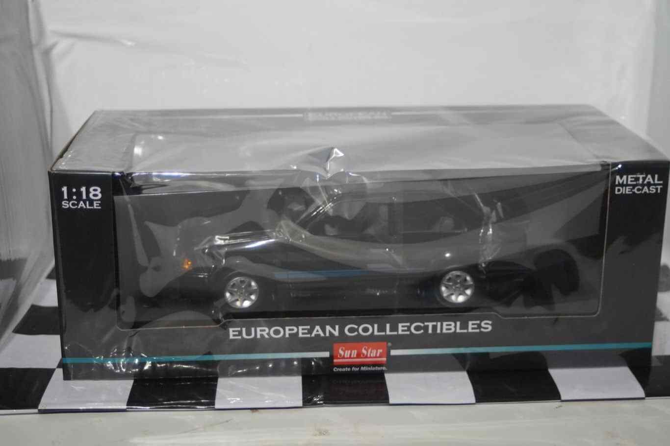 SunStar Ford Escort RS Turbo 1984 Black 4964R 1:18 Scale
