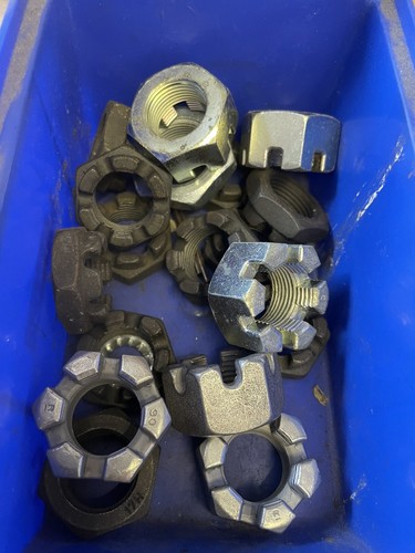 Volvo Steering Arm Castle Nuts Various Sizes - Picture 2 of 7