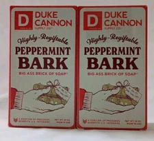 2X Duke Cannon Bar Soap  Peppermint Bark 10 oz. Each