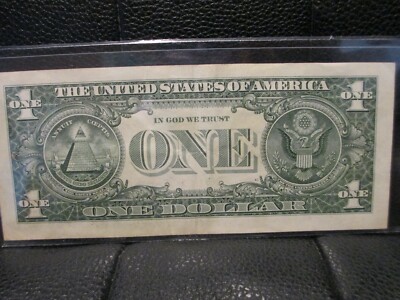 2013 $1 FANCY 5-IN A ROW SERIAL NUMBER 90788888 LUCKY MONEY NOTE