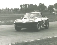New! Vintage 8X10 1963 Indy IRP Ralph Salyer Corvette Sting Ray 327