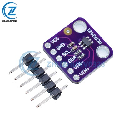 MCP3421 Delta-Sigma ADC Evaluation Module Board for PICkit MCP3421 I2C SOT23-6