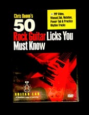 TrueFire: Chris Buono  s: 50 Rock Guitar: Licks You Must Know: DVD