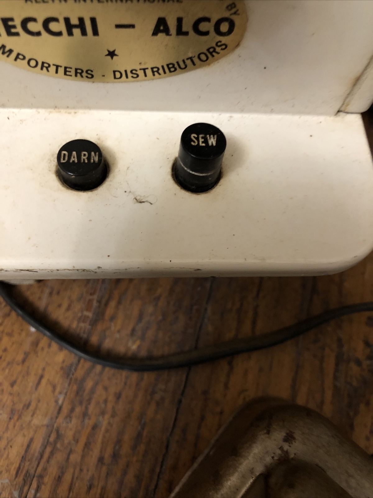 Alco Necchi Metal Sewing Machine A7091A 4834 Made in Japan eBay