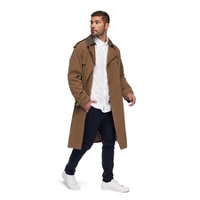 NEW London Fog Iconic trench coat British Khaki 40S L90135 M Lined  RRP $450