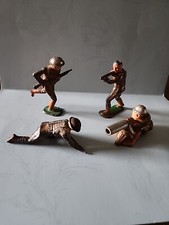 Vintage 1930's Lead Soldiers set of 4