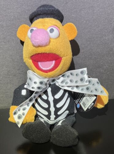 8” Disney Muppets 2013 Fozzie Bear Skeleton plush stuffed animal - Picture 1 of 6