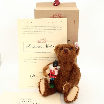 Steiff Teddybär Nussknacker Russet Farbe Limited Edition, 26 cm