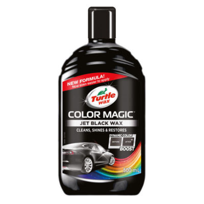 ORIGINAL TURTLE WAX Color Magic Farbauffrischer Farbpolitur Wachs 500 ml Schwarz