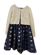 EUC Gymboree Christmas Dress With Matching Sweater - Size 6