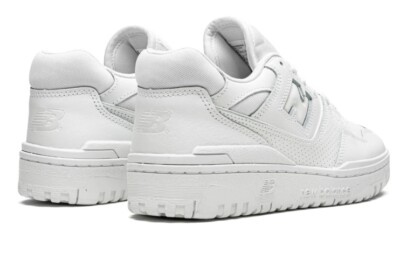 GENUINE NEW BALANCE 550 SIZE 13 D MENS TRIPLE WHITE CLASSIC