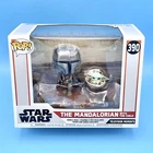 Funko POP! Star Wars The Mandalorian with The Child Baby Yoda Grogu Figure #390
