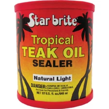 Starbrite 087916 Tropical Teak Sealer Light Pt