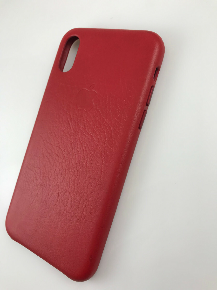 1x Original Genuine Authentic OEM Apple Leather Case for