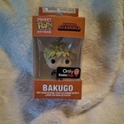 Funko Pop! My Hero Academia Bakugo GameStop Exclusive Vinyl Figure Keychain