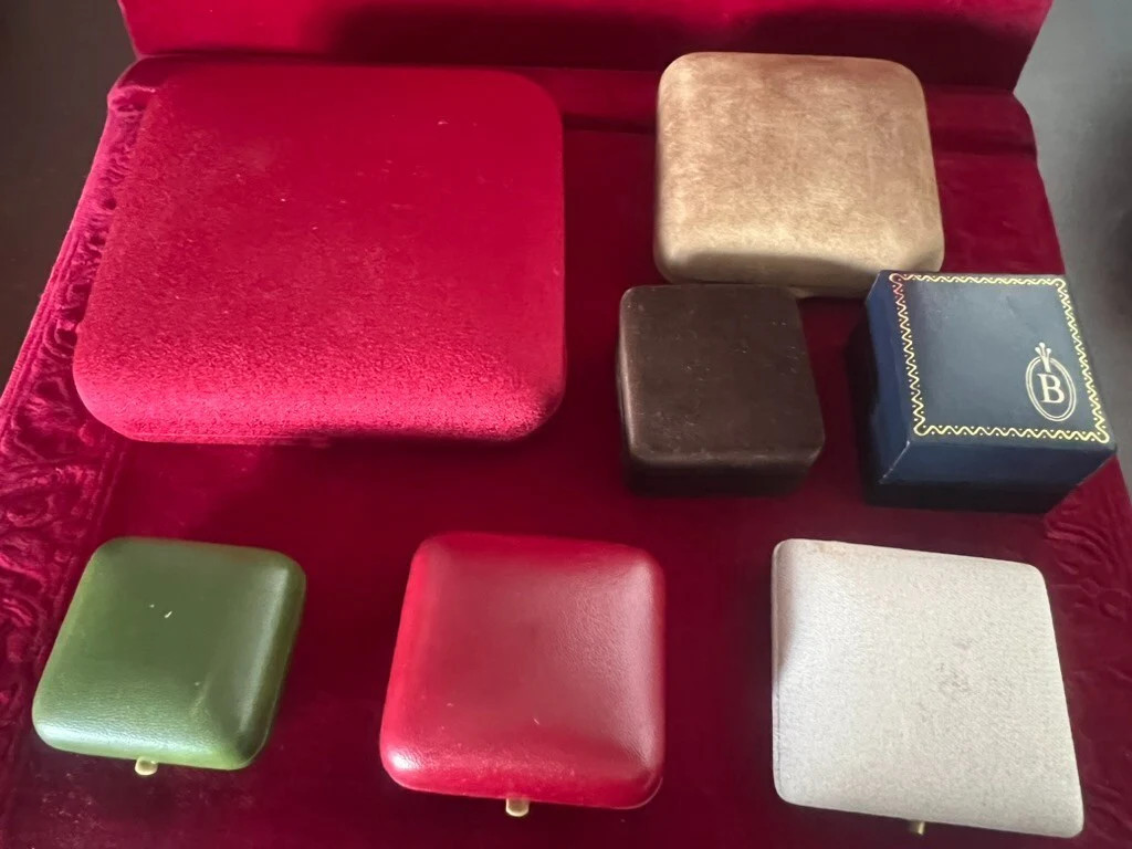 Cajas De Joyas Para Colgantes Pendientes Gemelos Estuches Joyas Fundas N.15