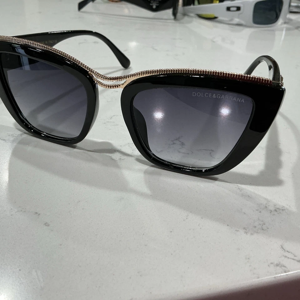 Dolce & Gabbana DG4466 501/87 Sunglasses Black/Dark Grey, 56-17-145, Authentic - Image 2 of 4