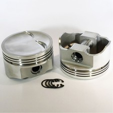 Dss Piston Set 8723-4060 E-series 4.060 Bore -13cc Dish For Ford 302 Sbf