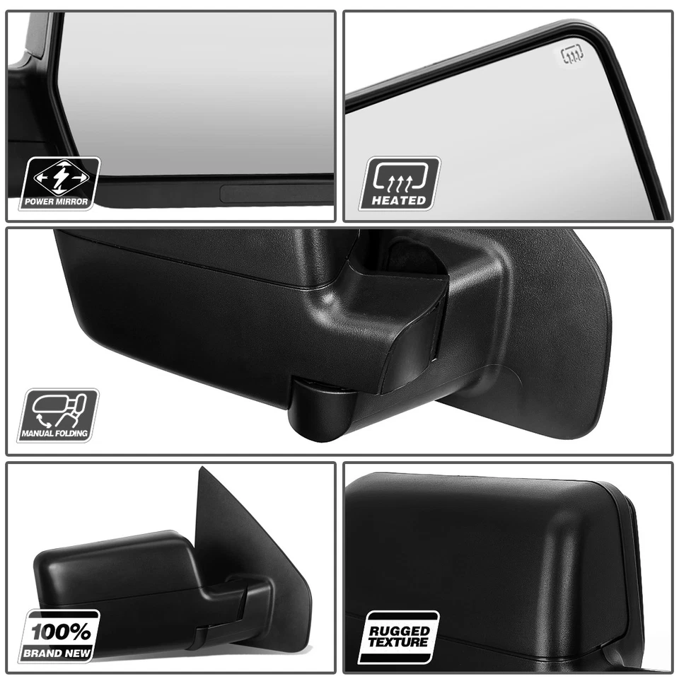 REEMPLAZO RETROVISOR DERECHO/PASAJERO RETROVISOR ELÉCTRICO+CALEFACTABLE PARA FORD F150 04-14 Foto 2 de 4
