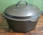 Vintage Wagner Ware Cast Iron #9 Drip Drop Roaster 1269 Dutch Oven