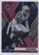 2023 Panini Phoenix Rookies Pink 187/199 Julius Brents #162 0q3