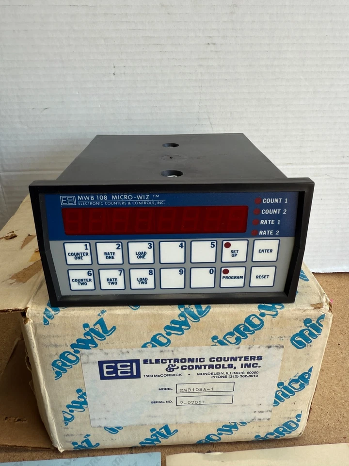 Contador multifunción Micro-Wiz MWB 108 A NUEVA CAJA ABIERTA Foto 2 de 3