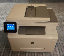 READY TO USE! Color LaserJet Pro MFP M283FDW Printer Scanner Wireless All-in-One