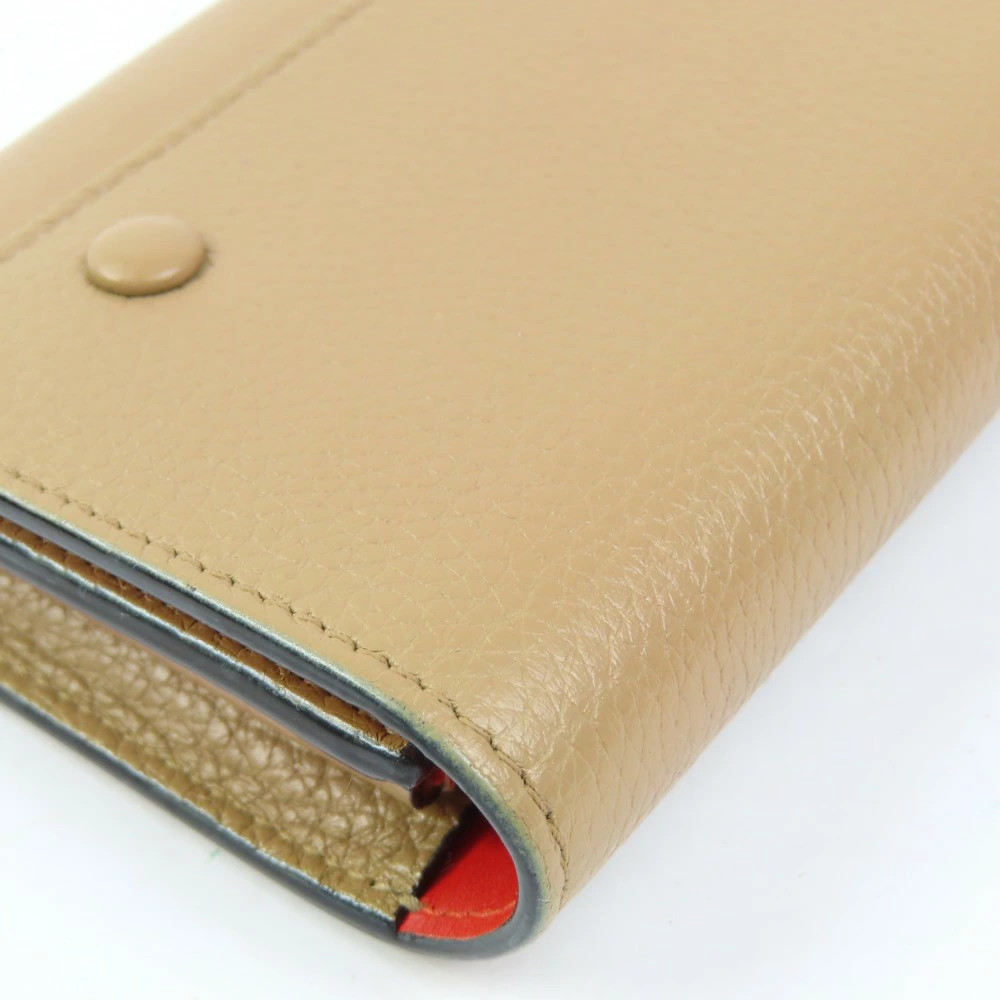 CELINE Large Flap Multi-Function Long Wallet Leat… - image 6