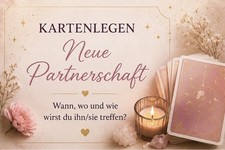 New Love: When/Where/How Will He/She Be?? card laying by email