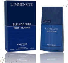 Emper L’Immensite Bleu De Nuit Pour Homme Eau De Parfum Masculine For Men 100 ML