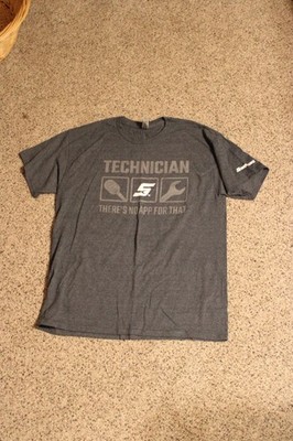 Gray Snap One T-Shirt ￼