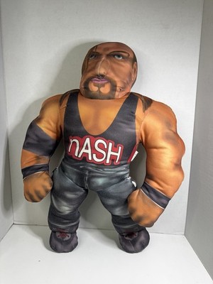 Kevin Nash Wrestling Buddy Vintage WCW NWO 1998 Talking Plush 20  RARE READ