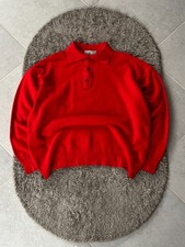 CHRISTIAN DIOR MONSIEUR Vintage Luxury Sweater Very Rare - Red Color - Size L