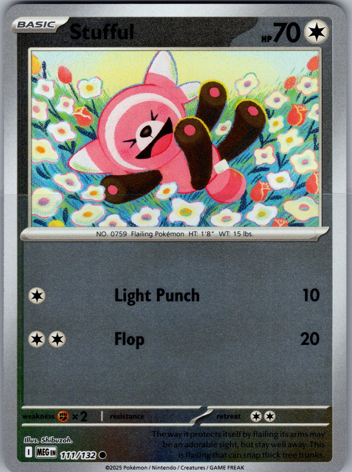 ME01: Mega Evolution #111/132 Stufful