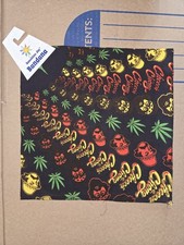 NWT Sunshine Joy Cheech  Chong Spiral Weed Bandana 22"