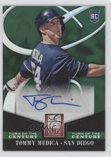 2014 Panini Donruss Elite Signatures Turn of the Century Tommy Medica Auto 1k5