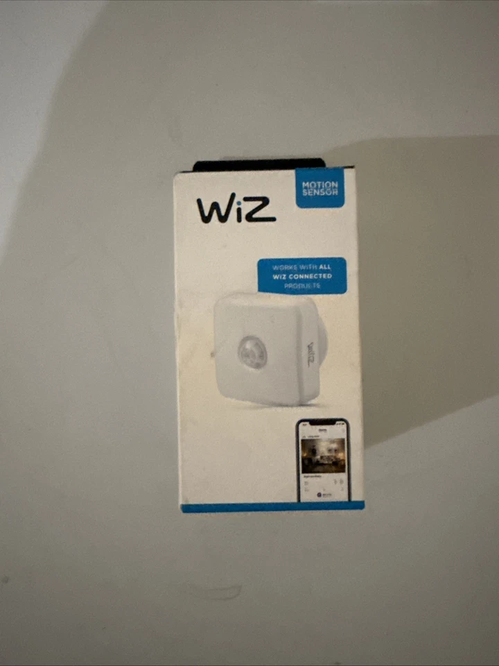 WiZ Indoor Motion Sensor 603472 – Battery Powered Smart Motion Sensor - Open Box - Image 2 of 4
