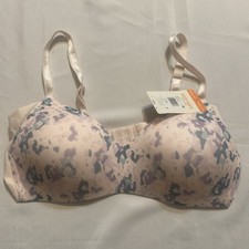 Warners Lt. Lined Wireless Lift Bra All You Need Lt. Pink 38C Side Smooth Panels